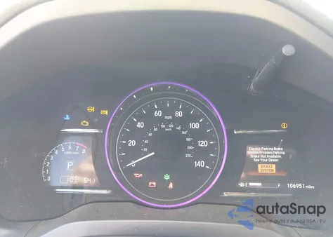 2019 Honda Hr-V Touring из США, поврежденный, VIN 3CZRU6H99KM724944